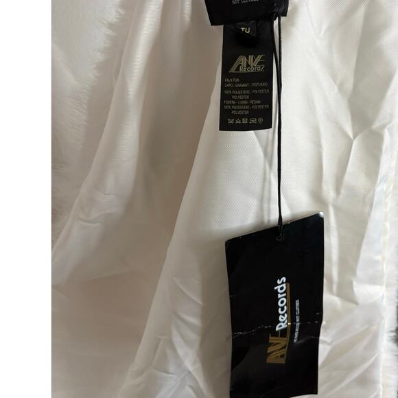 Aniye Records Lana Stole Scarf Faux Fur Luxury Elegant Statement Winter Classy - Picture 7 of 9